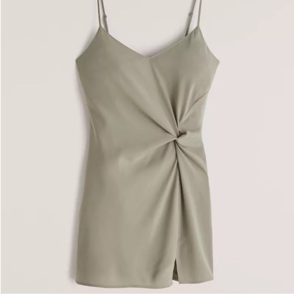 Abercrombie Shift Twist Slip Dress NWT